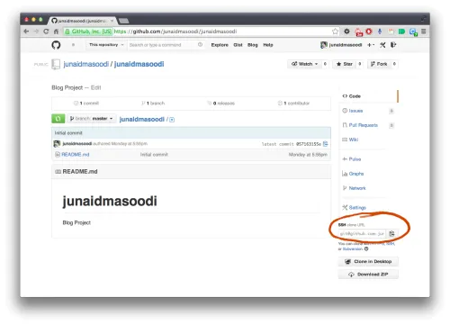 github pages clone banner